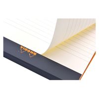 ロディア ブロックR by RHODIA No.16 横罫 オレンジ cf162011 1冊（直送品）
