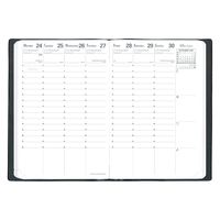 ２０２５年度１月始まりダイアリー クオバディス ビジネス　クラブ １週間バーチカルタイプ スカイブルー 1冊（直送品）