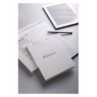 ロディア ブロックロディア No.12 ホワイト cf12201 1冊