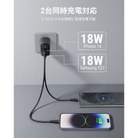 VOLTME USB充電器 35W.18W TypeC+18W TypeA V2139 1個