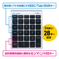 ナカバヤシ 2.4GHz接続ワイヤレステンキー TEN24G03/SL 1個