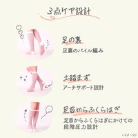 メディキュット フワッとキュッと 着圧ルームソックス ピンクベージュ レキッドベンキーザー・ジャパン