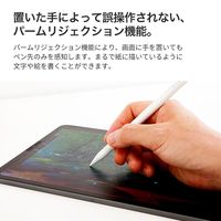 スタイラスタッチペン iPad専用 傾き感知 誤操作防止 ペアリング不要 USB Type-C充電 1本 スリーアール
