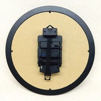 さんてる レトロ 外振り子電波掛時計 ろくろ 丸型 幅270×奥行60×高さ380mm アンティークブラウン DQL669 1個（直送品）