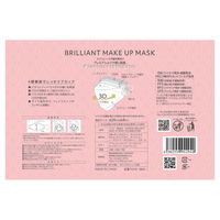 錦尚金 BRILLIANTMAKEUP MASK 3D立体型00 28枚 4582559942940 1箱(40個入)（直送品）