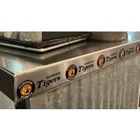 掲示用 高透明養生テープ No830TY 阪神タイガース印刷 幅40mm×長さ5m 積水化学工業 1セット（5巻：1巻×5）