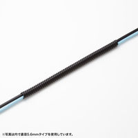 サンワサプライ コルゲートチューブ(ブラック・2m巻き・内寸直径13.8mm) CA-304 1本