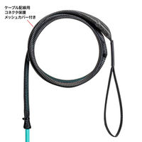 サンワサプライ  コード集合型光ファイバケーブル（マルチ50μmOM3、両端SC×2、100m） HKB-CSOM3SCSC-100（直送品）