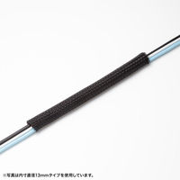 サンワサプライ 編組ケーブルスリーブ(ブラック・2m巻き・内寸直径19mm) CA-SL19BK2 1個