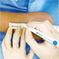 メディコム スキンマーカー ルーラー付 中字 滅菌済 JSP810072 1箱（50本入）