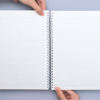 リヒトラブ Pastello ツイストノート A5 リーフ30枚 N1958-16ベージュ 1セット（1冊×5）