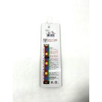 首輪 猫用 にゃんこカラー レッド 1セット（1個×3）岡野製作所