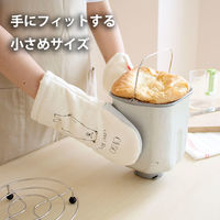 サンベルム ミトン 鍋つかみ 片手 キャンバス生地 ベア K58600 1セット(2個)