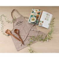 不二貿易 お手伝いエプロン Salt&Pepper ビスケット 71954 1個