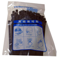 ヘラマンタイトン リピートタイRF250 100本入 標準屋内用 黒 1袋(100本)