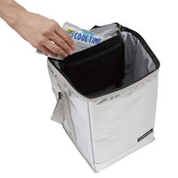 キャプテンスタッグ デリス ダブルフラップクーラーバッグ 12L UE-0652 1個