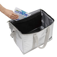 キャプテンスタッグ デリス ダブルフラップクーラーバッグ 35L UE-0654 1個