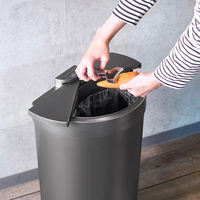 VARIAS DiETZ DustBox30 フットセンサーダストボックス シルバーグレー VA-DIETZ-SO30-SGY 1台（直送品）