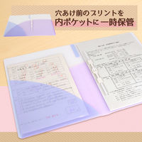 プラス Pasty2穴ワンタッチスライドF BP 98853 1冊