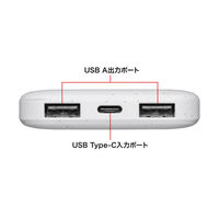 モバイルバッテリー 5000mAh BTL-RDC32EC 1個 サンワサプライ