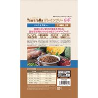 ヤワラハ グレインフリー ソフト 13歳以上用 超小型～小型犬 チキン&野菜入り 小粒 無添加 国産 600g 3袋 マルカン ドッグフード 犬用