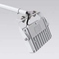 グッド・グッズ アーム式LED看板灯 LDーK8W 2100LM ホワイト 1個（直送品）