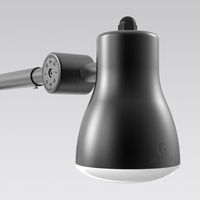 グッド・グッズ アーム式LED看板灯 LDーK15B 1800LM 2色切替 ブラック 1個（直送品）