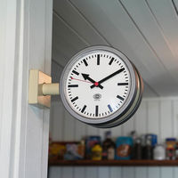 ダブル フェイス クロック 170D2 マットアイボリー YR-0643MIV DULTON/ダルトン