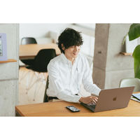 ambie サウンドイヤーカフ 有線 アスファルトブラック AM-02/BQ 1個