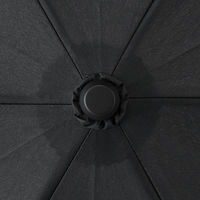 無印良品 晴雨兼用 2通りにたためる 折りたたみ傘 親骨の長さ55cm 6本骨 黒 良品計画