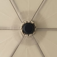 無印良品 晴雨兼用 2通りにたためる 折りたたみ傘 親骨の長さ55cm 6本骨 ベージュ 良品計画