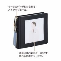 リヒトラブ myfa スクエアフォトコレクションファイル ミニ ミルキーホワイト N3326-0 1箱（40冊入）