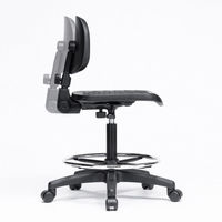 サンワサプライ 作業用ワークチェア ブラック SNC-T166BK 1脚（直送品）