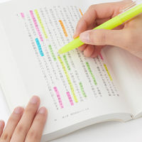 無印良品 こすって消せる蛍光ペン ピンク 1セット（1本×3） 良品計画