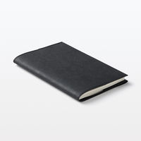 無印良品 ジーンズラベル 文庫本カバー ダークグレー 良品計画