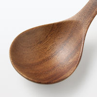 無印良品 アカシア 汁ものスプーン 大 約長さ20.5cm 1セット（1本×2） 良品計画