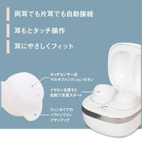 オーム電機 完全ワイヤレスホン W430 白 03-2887 1個