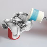 LUKASーERZETT LUKAS ルーカス 10x 9/3 軸付フェルトバフ A3703010103 1本（直送品）