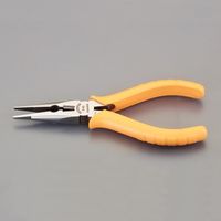 エスコ 140mm 半自動溶接材用プライヤー(ストレート) EA537FP-1 1丁（直送品）