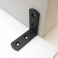 山口安製作所 Rー2アングル 黒 50X50mm S-10 1セット(20枚)（直送品）