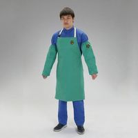 エスコ 610x1065mm 溶接作業エプロン EA353AP-62 1着（直送品）