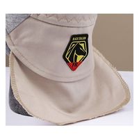 エスコ [L] 溶接用キャップ(コットン) EA370DR-7 1個（直送品）