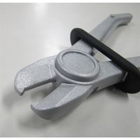 エスコ 3本組 ピンチオフプライヤー EA514AH-1 1セット（直送品）