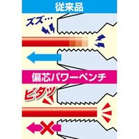 エスコ 225mm 電工ペンチ(圧着付/偏芯型) EA534DC-225 1丁（直送品）