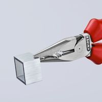 エスコ 145mm ニードルノーズペンチ(グリップ付) EA537LB-9 1本（直送品）