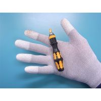 エスコ 1/4”Hex/ 90mm ドライバーハンドル(ラピッド/ESD) EA560WV-34 1本（直送品）