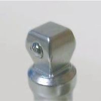 エスコ 1/2”DRx150mm エクステンションバー(スイベル) EA618CB-150 1個（直送品）