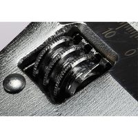 エスコ 200mm/30mm モンキーレンチ(ロック機能) EA680B-200 1丁（直送品）