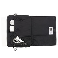 ナカバヤシ 14インチPCオーガナイザーバッグ/ブラック SZC-FC142303BK 1個