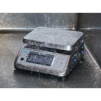 大和製衡 防水型デジタル上皿はかり 検定付き 3kg UDS-700-WPK-3 1個 3-4672-11（直送品）
